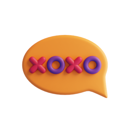 Xoxo  3D Icon