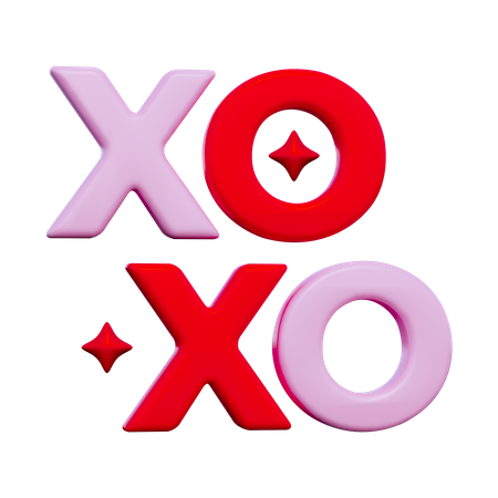 Xoxo  3D Icon