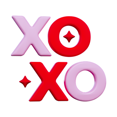 Xoxo 3D Icon