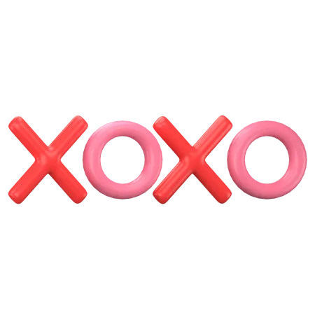 Xoxo  3D Icon