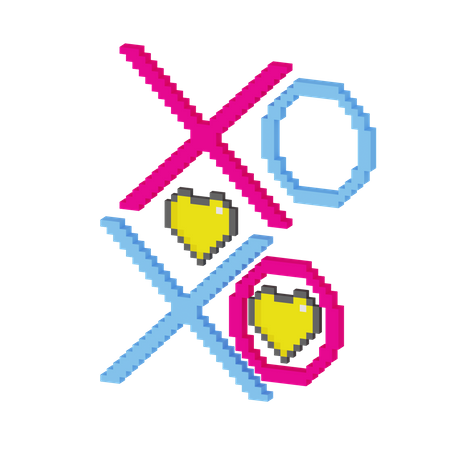 Palabra xoxo  3D Icon