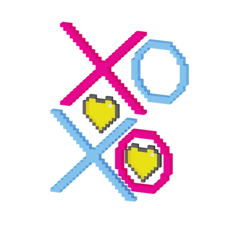 Palabra xoxo  3D Icon