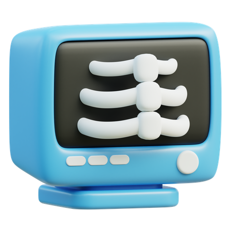 Xray Monitor  3D Icon