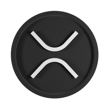 XRP  3D Icon