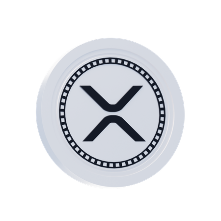 XRP  3D Icon