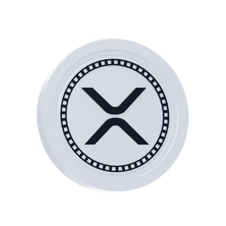 XRP  3D Icon