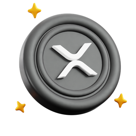 XRP  3D Icon