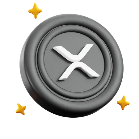 XRP  3D Icon