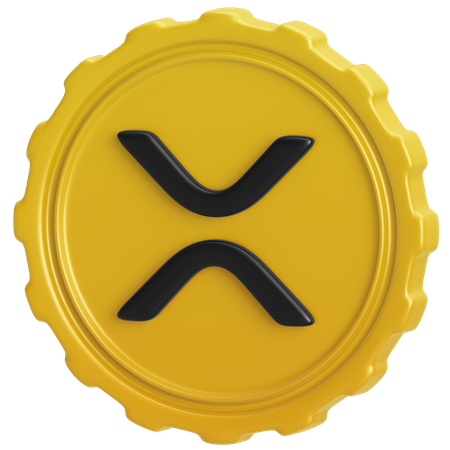 XRP  3D Icon