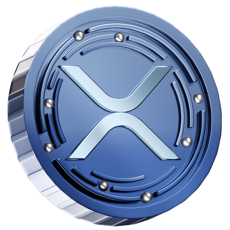 XRP  3D Icon