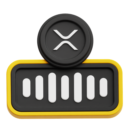 Audio xrp  3D Icon