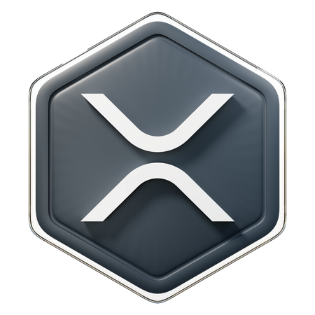 XRP Badge 3D Icon