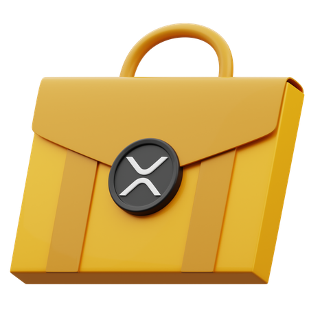 XRP Briefcase  3D Icon