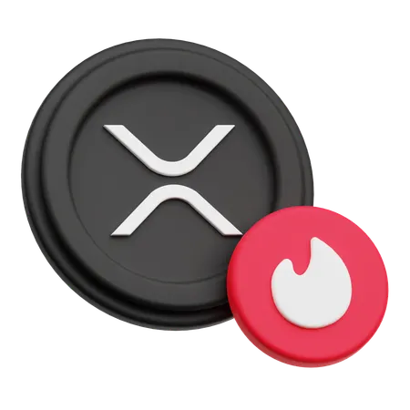 Brûlure XRP  3D Icon