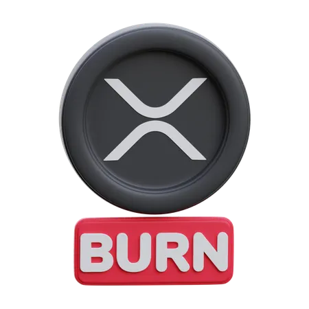 Xrp Burn  3D Icon