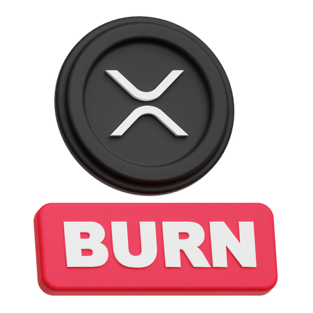 XRP Burn  3D Icon