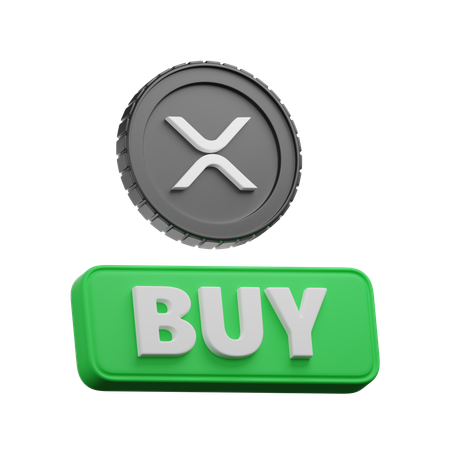 Xrp Buy  3D Icon