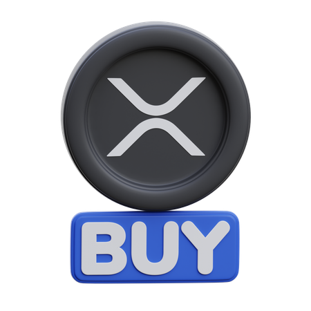 Xrp Buy  3D Icon