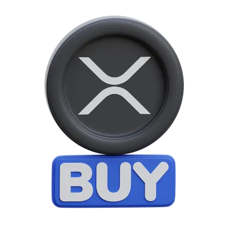 Xrp Buy  3D Icon
