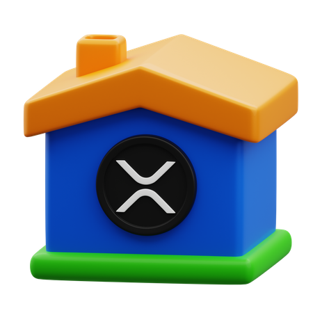 Casa xrp  3D Icon