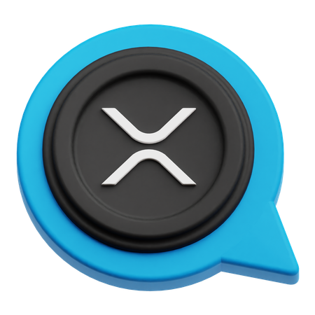Discussion sur le xrp  3D Icon