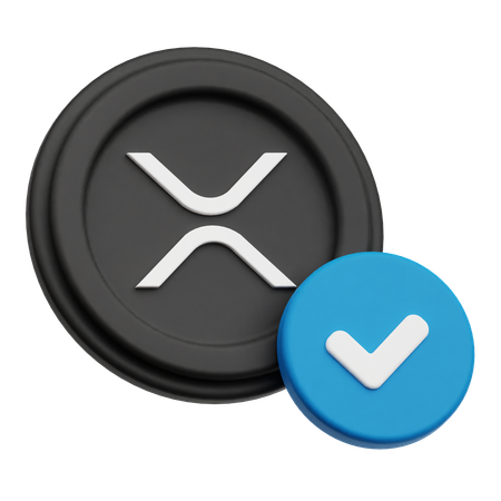 Vérification xrp  3D Icon