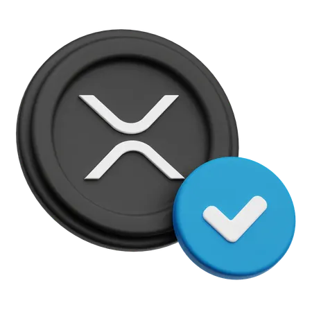 Vérification xrp  3D Icon