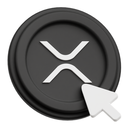 XRP 클릭  3D Icon