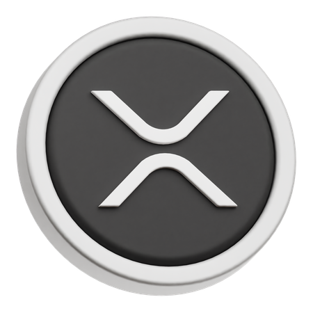 Pièce xrp  3D Icon