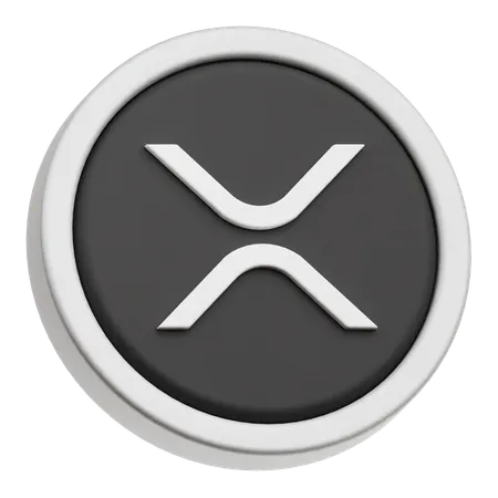 Pièce xrp  3D Icon