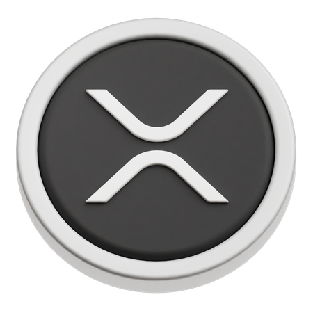 Pièce xrp  3D Icon