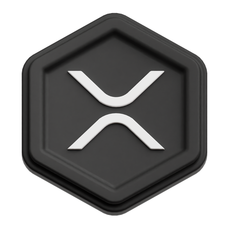 Pièce xrp  3D Icon
