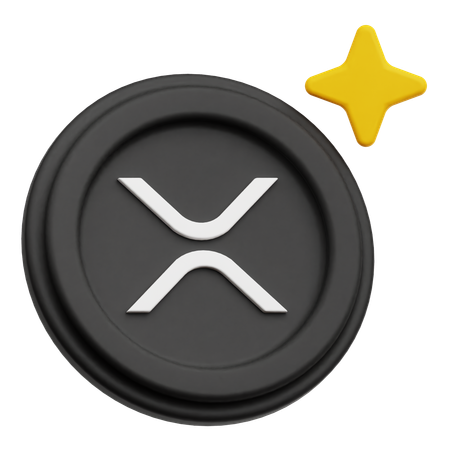 Pièce xrp  3D Icon