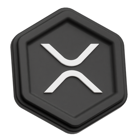 Pièce xrp  3D Icon