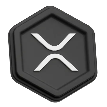 Pièce xrp  3D Icon