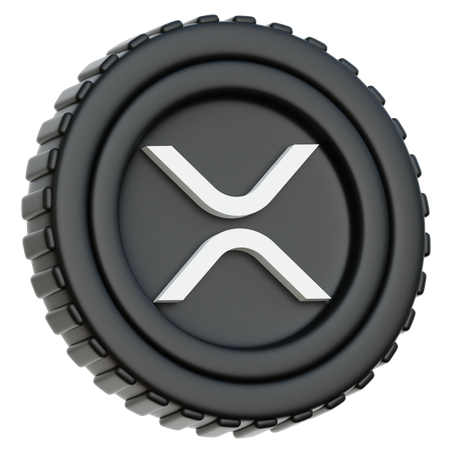 Pièce xrp  3D Icon
