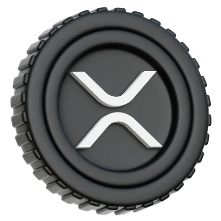 Pièce xrp  3D Icon