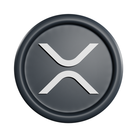 XRP Coin  3D Icon