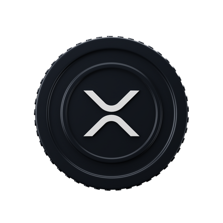 XRP Coin  3D Icon