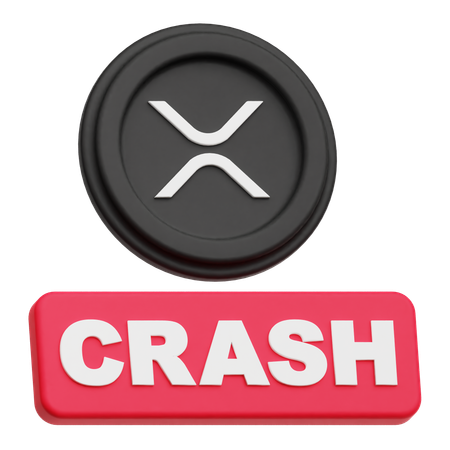Xrp Crash  3D Icon