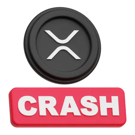 Xrp Crash  3D Icon