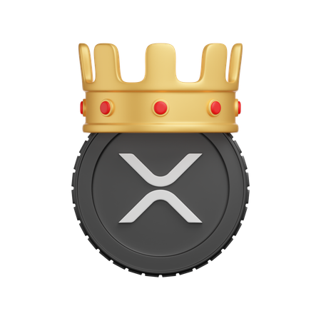 Xrp Crown  3D Icon