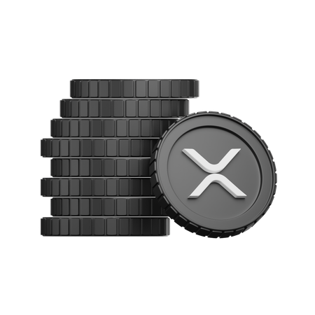 Xrp Crypto  3D Icon