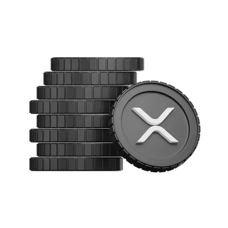Xrp Crypto  3D Icon