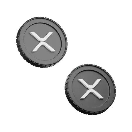 Xrp Crypto  3D Icon