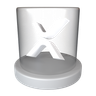 xrp currency 3d logo
