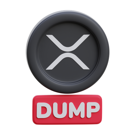 Xrp Dump  3D Icon