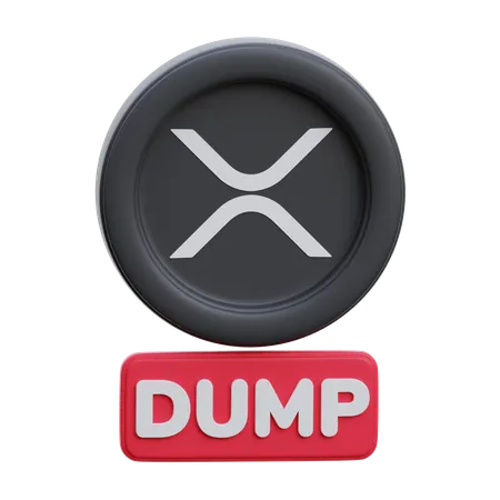 Xrp Dump  3D Icon