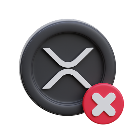 Xrp Failed  3D Icon