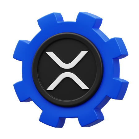 XRP Gear  3D Icon